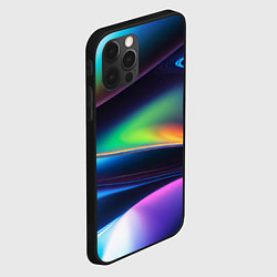 Чехол для iPhone 12 Pro Голографический материал, цвет: 3D-черный — фото 2