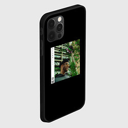 Чехол для iPhone 12 Pro Куок - Джангл, цвет: 3D-черный — фото 2
