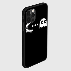 Чехол для iPhone 12 Pro Spac-man, цвет: 3D-черный — фото 2