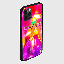 Чехол для iPhone 12 Pro Counter Strike - neon, цвет: 3D-черный — фото 2