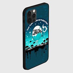 Чехол для iPhone 12 Pro Пусть будет мир на планете, цвет: 3D-черный — фото 2