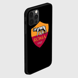 Чехол для iPhone 12 Pro Roma fc club sport, цвет: 3D-черный — фото 2