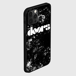 Чехол для iPhone 12 Pro The Doors black ice, цвет: 3D-черный — фото 2