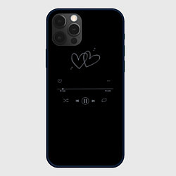 Чехол для iPhone 12 Pro Музыка любви, цвет: 3D-черный