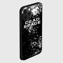 Чехол для iPhone 12 Pro Мёртвый космос брызги красок, цвет: 3D-черный — фото 2