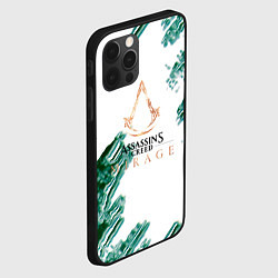 Чехол для iPhone 12 Pro Assasins creed mirage game pattern, цвет: 3D-черный — фото 2