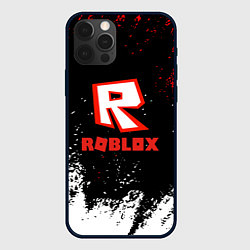 Чехол для iPhone 12 Pro Roblox текстура мобайл, цвет: 3D-черный