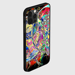 Чехол для iPhone 12 Pro Сплетение Инь Ян, цвет: 3D-черный — фото 2