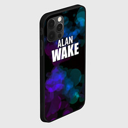 Чехол для iPhone 12 Pro Alan wake текстура, цвет: 3D-черный — фото 2