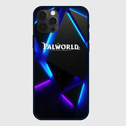 Чехол для iPhone 12 Pro Palworld неоновые плиты абстракция, цвет: 3D-черный