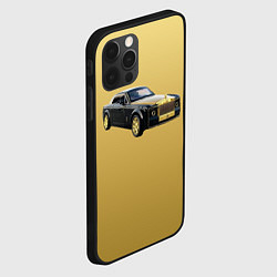 Чехол для iPhone 12 Pro Rolls-Royce Sweptaill, цвет: 3D-черный — фото 2