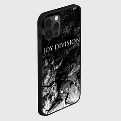 Чехол для iPhone 12 Pro Joy Division black graphite, цвет: 3D-черный — фото 2
