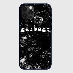 Чехол для iPhone 12 Pro Garbage black ice, цвет: 3D-черный
