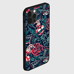 Чехол для iPhone 12 Pro Tattoo machine, цвет: 3D-черный — фото 2