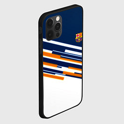 Чехол для iPhone 12 Pro Реал мадрид текстура футбол спорт, цвет: 3D-черный — фото 2