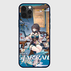 Чехол для iPhone 12 Pro Жуань Мэй из Хонкая, цвет: 3D-черный