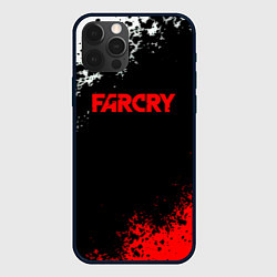 Чехол для iPhone 12 Pro Farcry текстура краски, цвет: 3D-черный