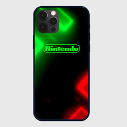 Чехол для iPhone 12 Pro Nintendo игровой мир, цвет: 3D-черный