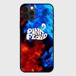 Чехол для iPhone 12 Pro Pink floyd битва огней, цвет: 3D-черный