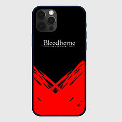 Чехол для iPhone 12 Pro Bloodborne souls краски, цвет: 3D-черный