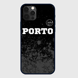 Чехол для iPhone 12 Pro Porto sport на темном фоне посередине, цвет: 3D-черный