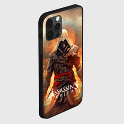 Чехол для iPhone 12 Pro Assassins creed старый город, цвет: 3D-черный — фото 2