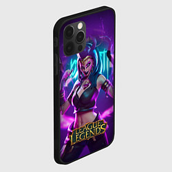 Чехол для iPhone 12 Pro League Of Legends Akali Kda, цвет: 3D-черный — фото 2