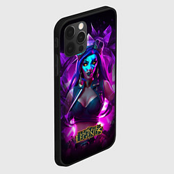 Чехол для iPhone 12 Pro League Of Legends Akali Kda, цвет: 3D-черный — фото 2