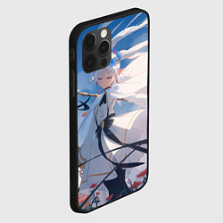 Чехол для iPhone 12 Pro Красавица Фрирен, цвет: 3D-черный — фото 2