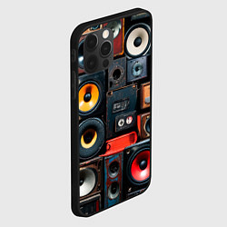 Чехол для iPhone 12 Pro Audio speaker, цвет: 3D-черный — фото 2