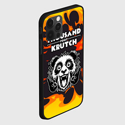 Чехол для iPhone 12 Pro Thousand Foot Krutch рок панда и огонь, цвет: 3D-черный — фото 2