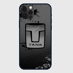 Чехол для iPhone 12 Pro Tank, цвет: 3D-черный