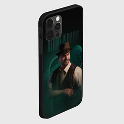 Чехол для iPhone 12 Pro Alone in the dark - Edward Carnby, цвет: 3D-черный — фото 2