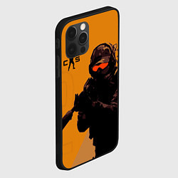 Чехол для iPhone 12 Pro Тактические стрелки наготове Counter-Strike 2, цвет: 3D-черный — фото 2