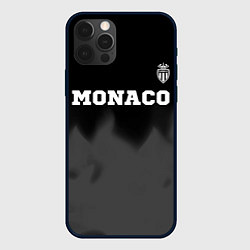 Чехол для iPhone 12 Pro Monaco sport на темном фоне посередине, цвет: 3D-черный