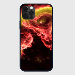 Чехол для iPhone 12 Pro Адское пламя инферно - inferno flame, цвет: 3D-черный