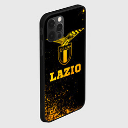 Чехол для iPhone 12 Pro Lazio - gold gradient, цвет: 3D-черный — фото 2