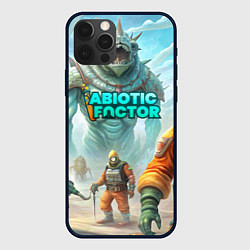 Чехол для iPhone 12 Pro Abiotic Factor монстры снаружи, цвет: 3D-черный