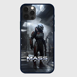 Чехол для iPhone 12 Pro Mass Effect game - пришелец, цвет: 3D-черный