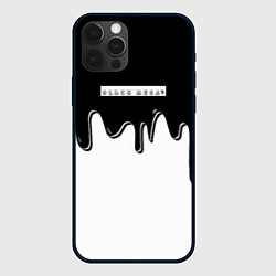 Чехол для iPhone 12 Pro Half-life потёки красок, цвет: 3D-черный