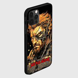 Чехол для iPhone 12 Pro Веном Снейк Metal gear game, цвет: 3D-черный — фото 2