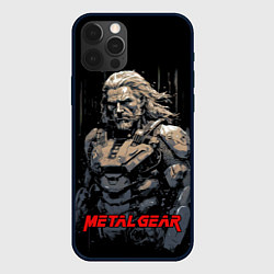 Чехол для iPhone 12 Pro Venom Snake Metal gear game, цвет: 3D-черный