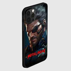 Чехол для iPhone 12 Pro Веном Снейк из игры Metal gear, цвет: 3D-черный — фото 2