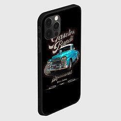 Чехол для iPhone 12 Pro Винтажный пикап Chevrolet Apache 1959 года, цвет: 3D-черный — фото 2