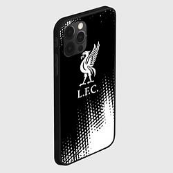 Чехол для iPhone 12 Pro Liverpool краски, цвет: 3D-черный — фото 2