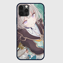 Чехол для iPhone 12 Pro Honkai Star Rail Firefly smile, цвет: 3D-черный