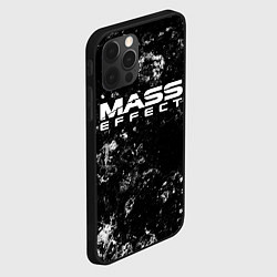 Чехол для iPhone 12 Pro Mass Effect black ice, цвет: 3D-черный — фото 2