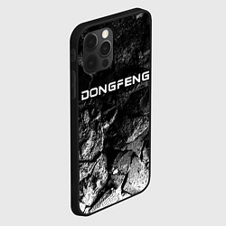 Чехол для iPhone 12 Pro Dongfeng black graphite, цвет: 3D-черный — фото 2