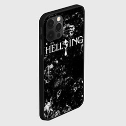 Чехол для iPhone 12 Pro Hellsing black ice, цвет: 3D-черный — фото 2