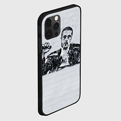 Чехол для iPhone 12 Pro Тайлер кайфует, цвет: 3D-черный — фото 2